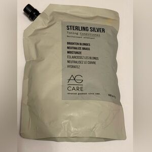 AG Hair Care Sterling Silver Toning Conditioner - Gray New in Sealed Package